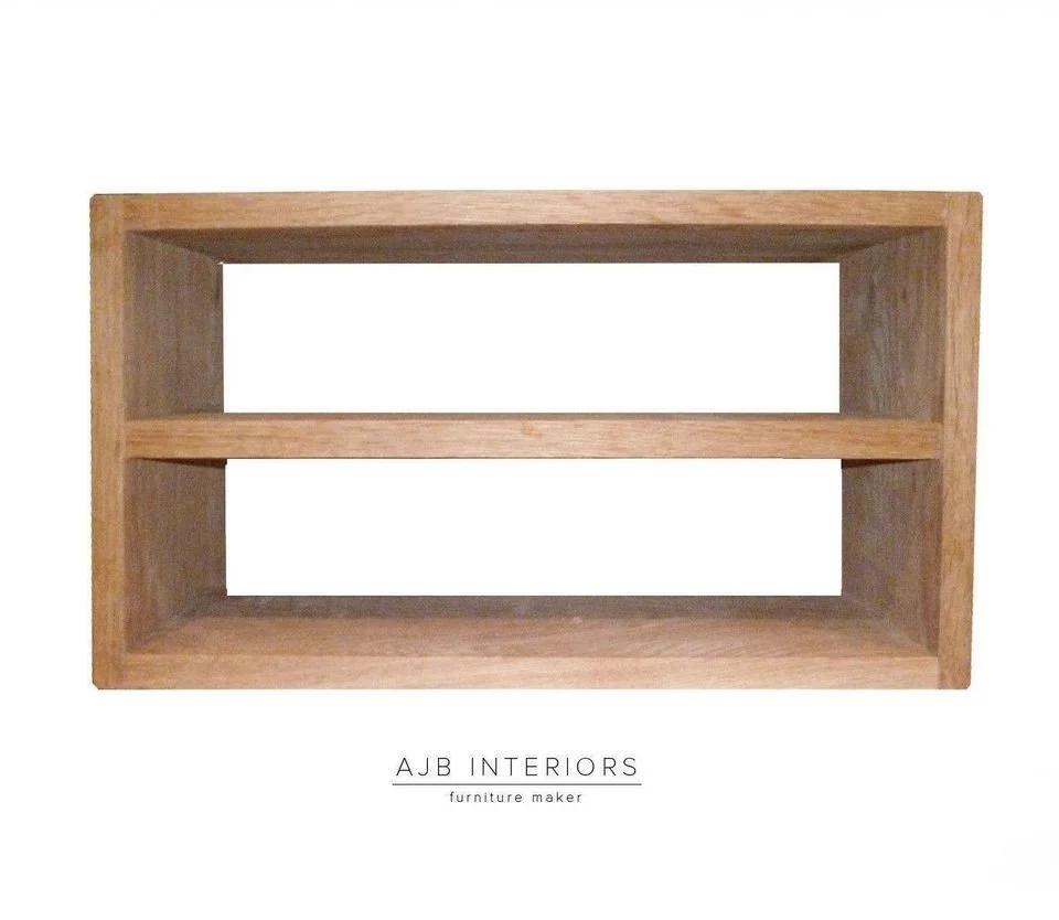 Solid Oak media tv unit