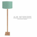 oak floor standard lamp lighting any size hand made