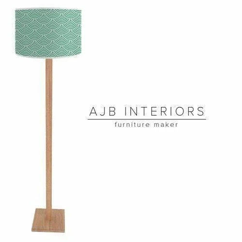 oak floor standard lamp lighting any size hand made