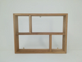 Any size Solid oak wall shelf handmade furniture shelving bookcase shelves