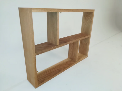Any size Solid oak wall shelf handmade furniture shelving bookcase shelves